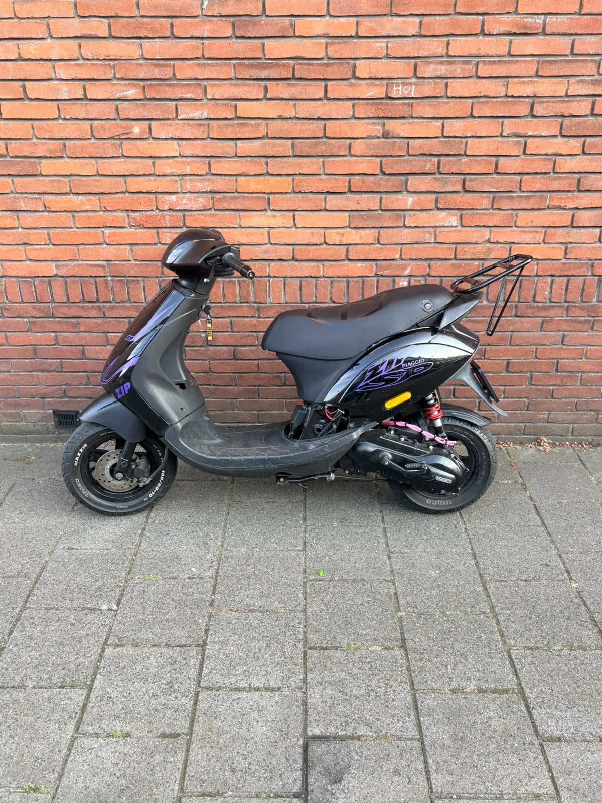 Zip 125cc S1 getuned, Ophalen, Tweetakt, Gebruikt, Maximaal 45 km/u