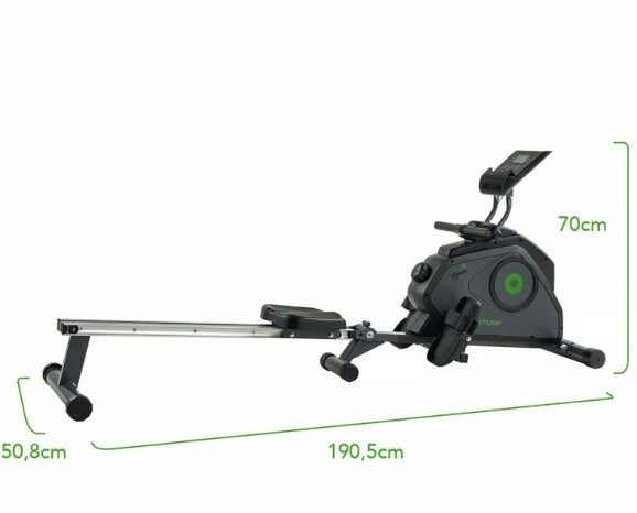 Tunturi Cardio Fit Rower 230 Roeitrainer, Ophalen, Armen, Zo goed als nieuw, Metaal