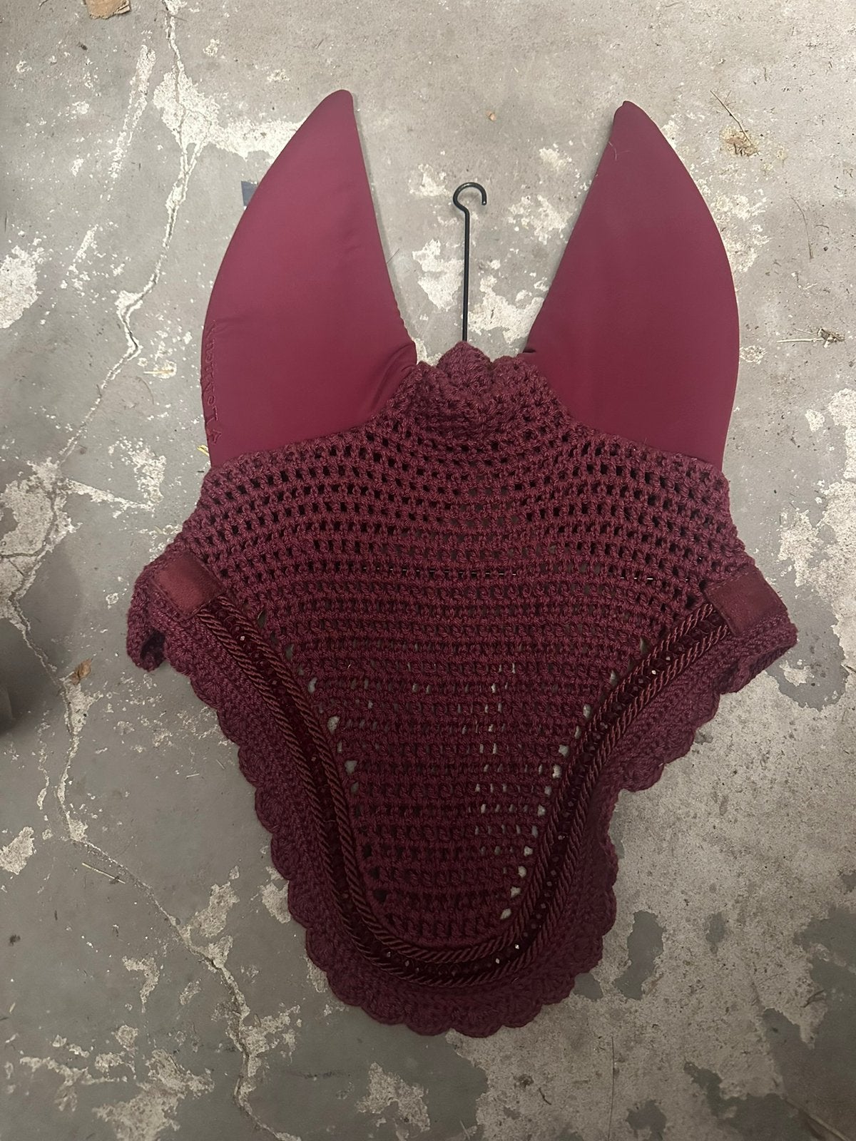 LeMieux oornetje nieuw bordeaux L, Ophalen of Verzenden, Nieuw