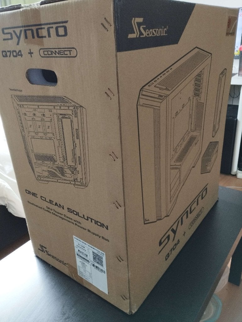 Seasonic Syncro Q704 Behuizing + Voeding, Computers en Software, Computerbehuizingen, Ophalen, Nieuw
