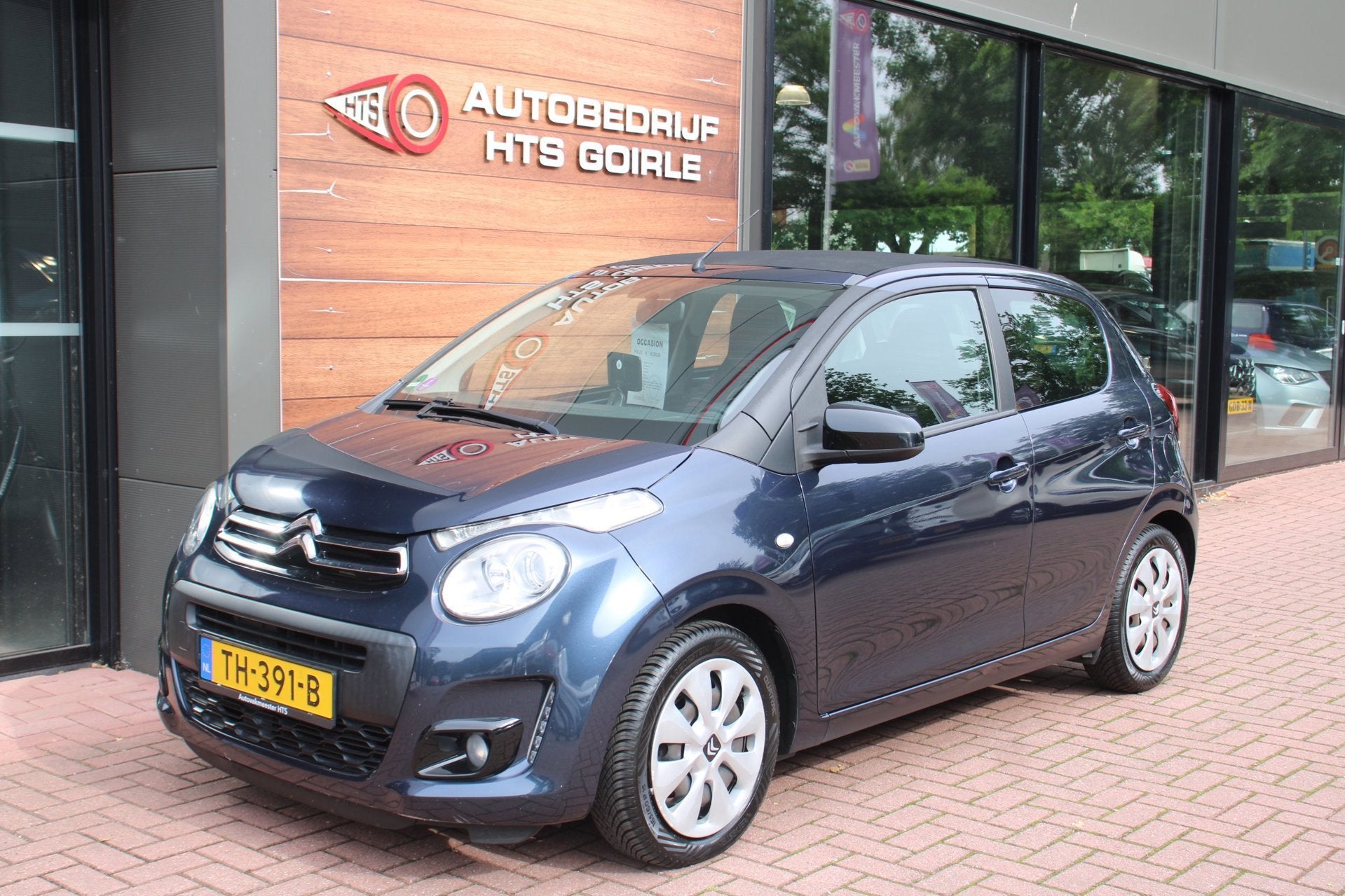 Citroen C1 1.0 e-VTi Airscape Feel Cabriolet schuifdak trekh, Voorwielaandrijving, Stof, Gebruikt, Euro 6