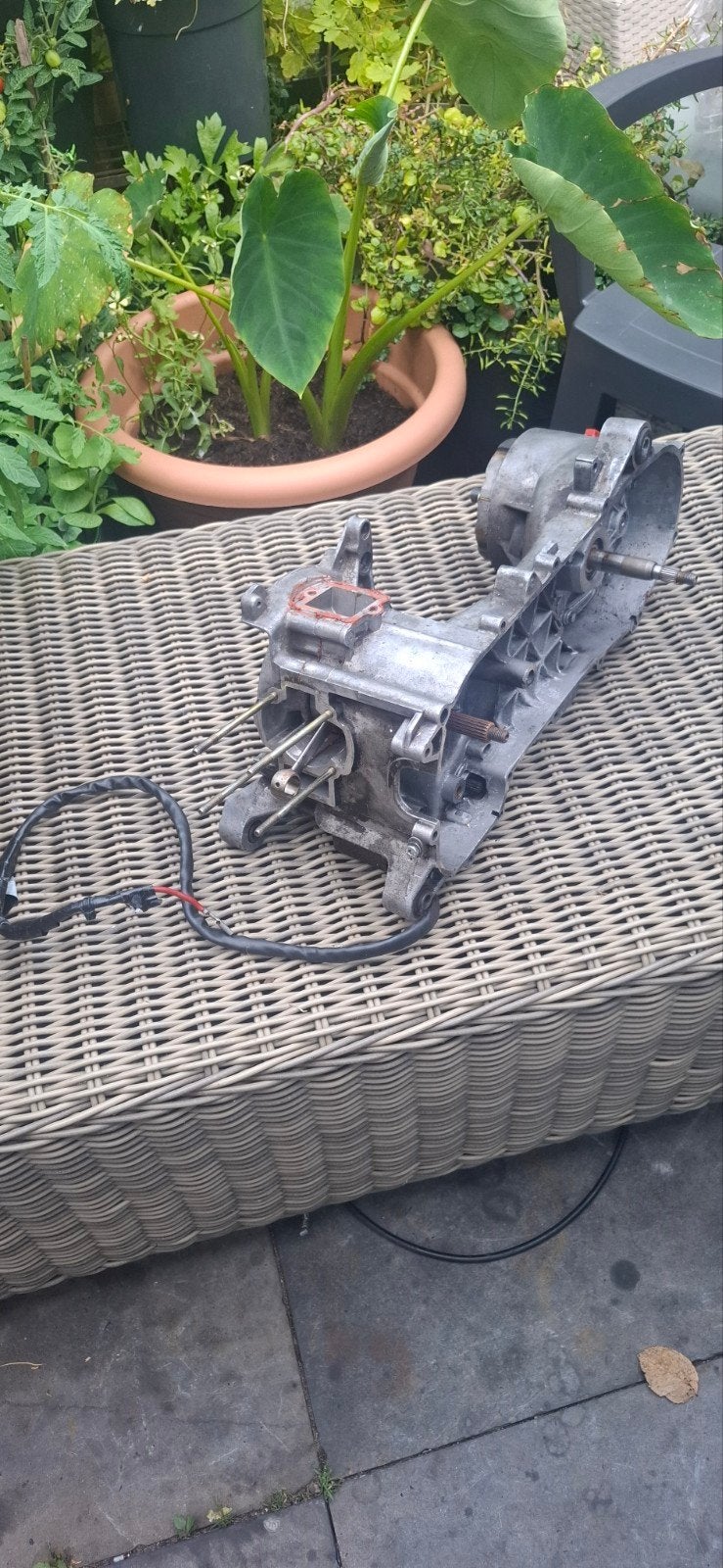 Gestralde Zip Type 2 Carters met Motoforce Krukas, Ophalen of Verzenden, Piaggio