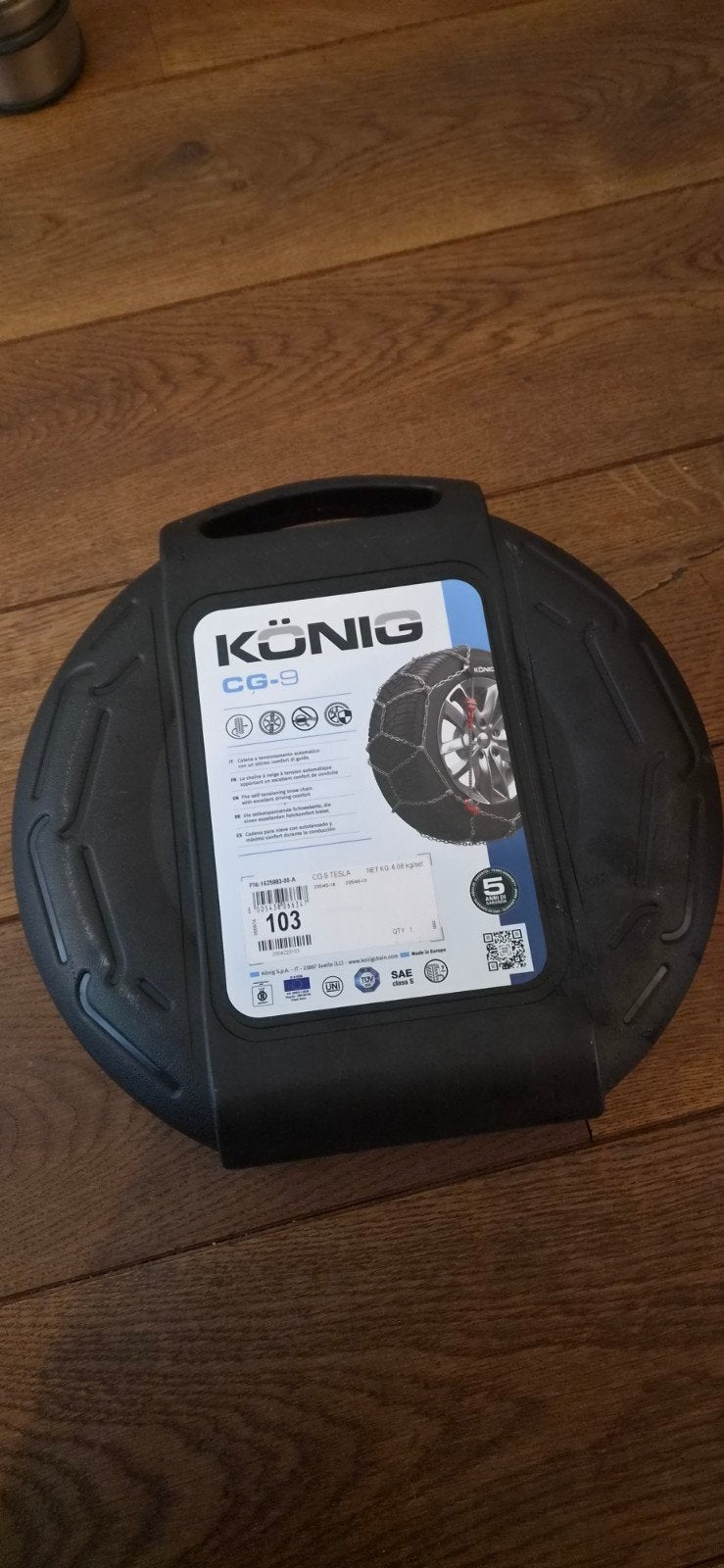 Konig CG-9 103 sneeuwkettingen, Auto diversen, Ophalen of Verzenden, Nieuw