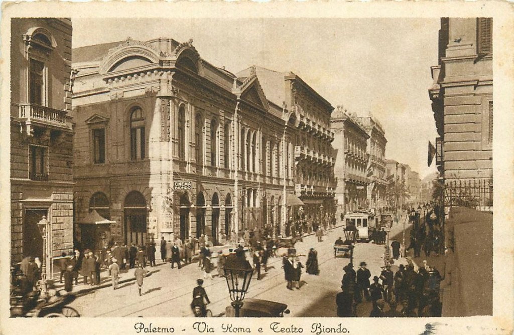 379-095-005 Palermo Via Roma, Verzenden, Voor 1920, Frankrijk