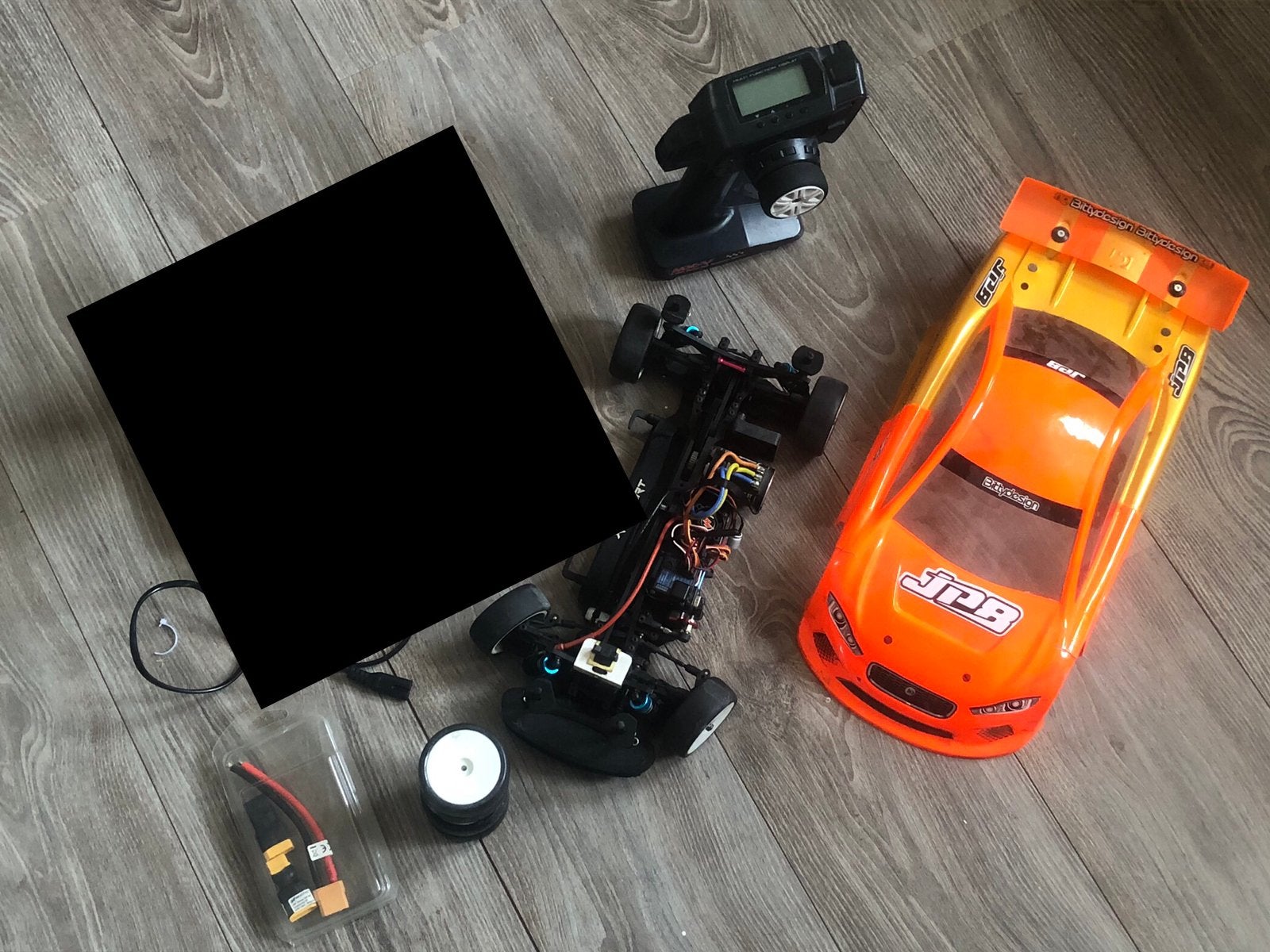 Sakura XI Sport RC auto | volledig rijklaar!, Elektro, Gebruikt, Ophalen of Verzenden, Schaal 1:10