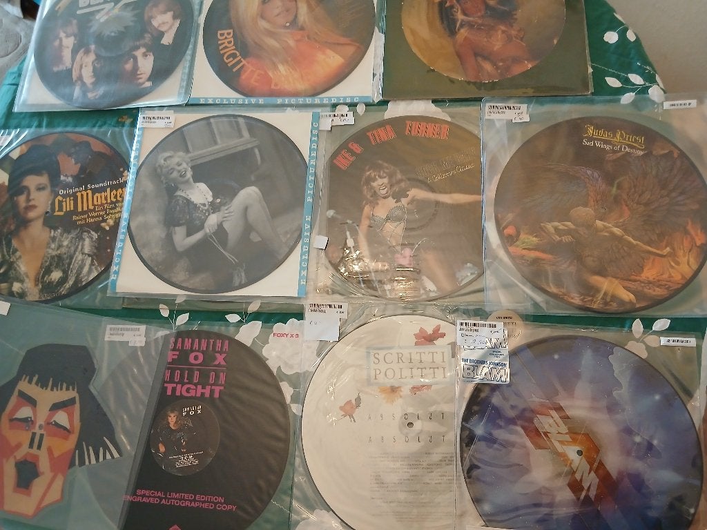 Lps Picture Disks, Ophalen, Inclusief obi, Zo goed als nieuw, 12 inch