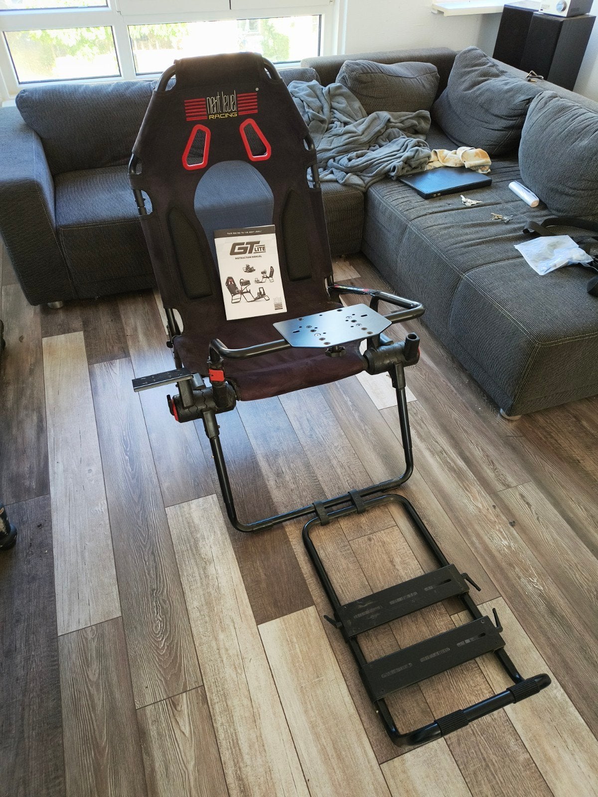 Next Level Racing GT Lite Racestoel - Opvouwbaar, Ophalen, Racestoel, Zo goed als nieuw, Inklapbaar