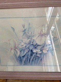 Schilderij, CARLOS RIOS (Colombia), Ophalen, Ingelijst, Bloemen