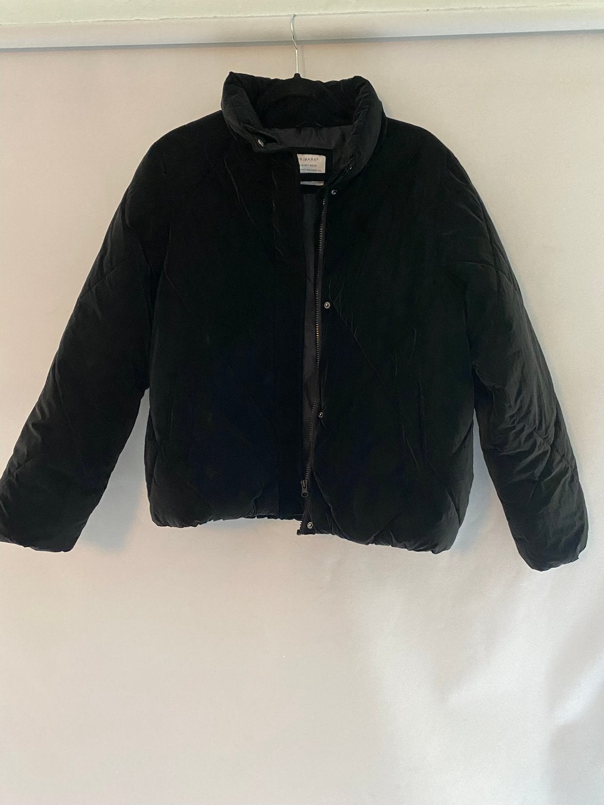 Primark Zwarte Puffer Jas – Maat 14-15 Jaar / 166 cm, Kinderen en Baby's, Ophalen of Verzenden, Gebruikt, Meisje, Jas