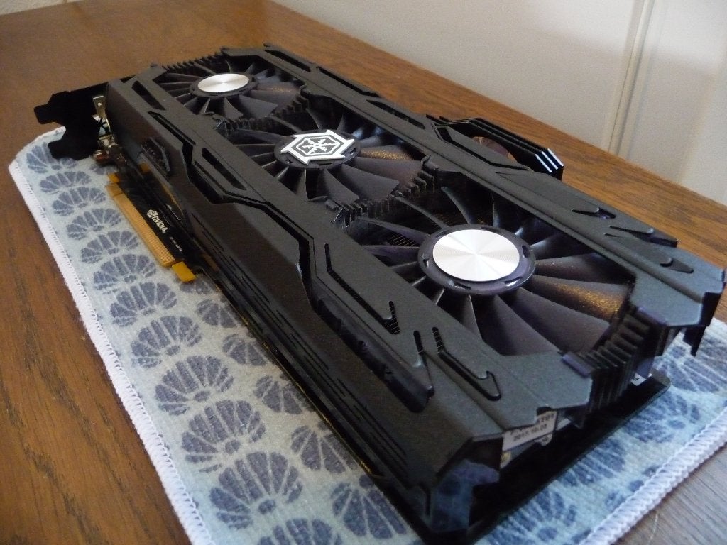 Inno3D GeForce GTX 1070 Ti iChill X4 compleet in doos, PCI-Express 3, HDMI, Ophalen of Verzenden, Nvidia