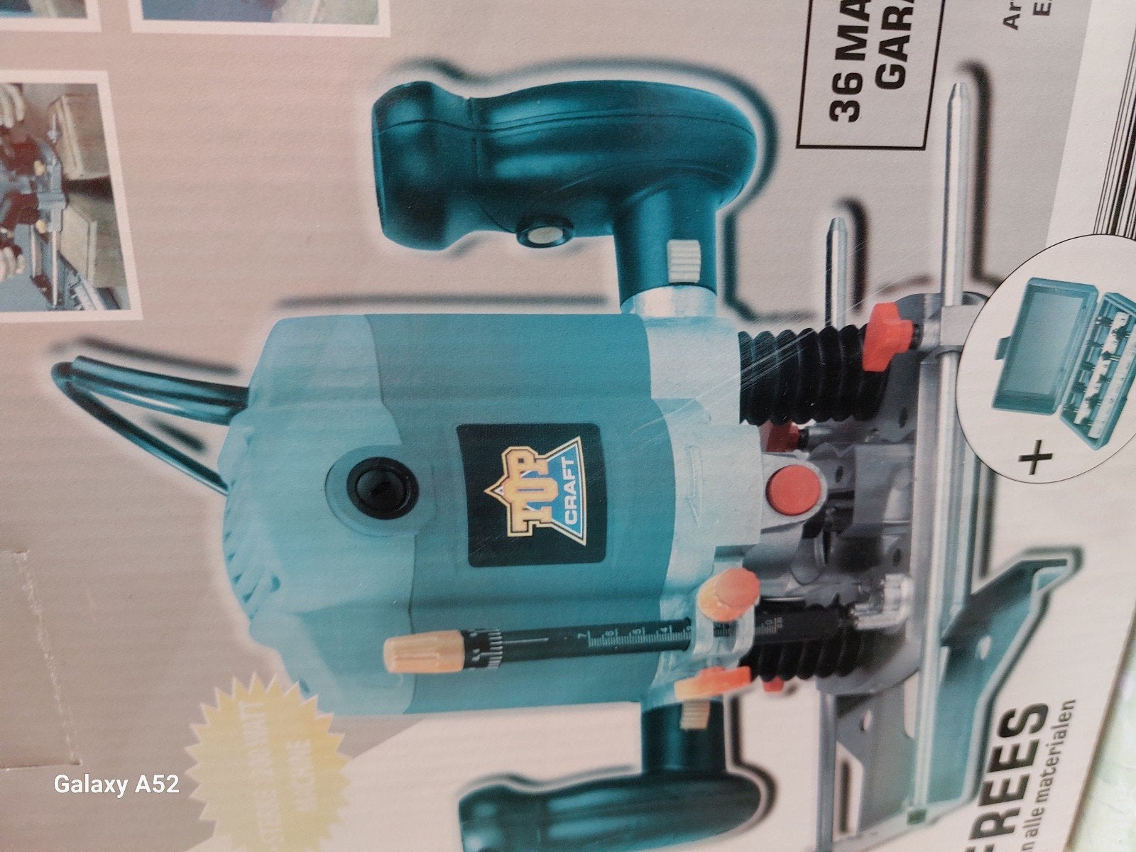 TOP CRAFT Bovenfrees 1200W met 36 maanden garantie, Doe-het-zelf en Verbouw, Gereedschap | Freesmachines, TOP CRAFT, Nieuw, Ophalen of Verzenden
