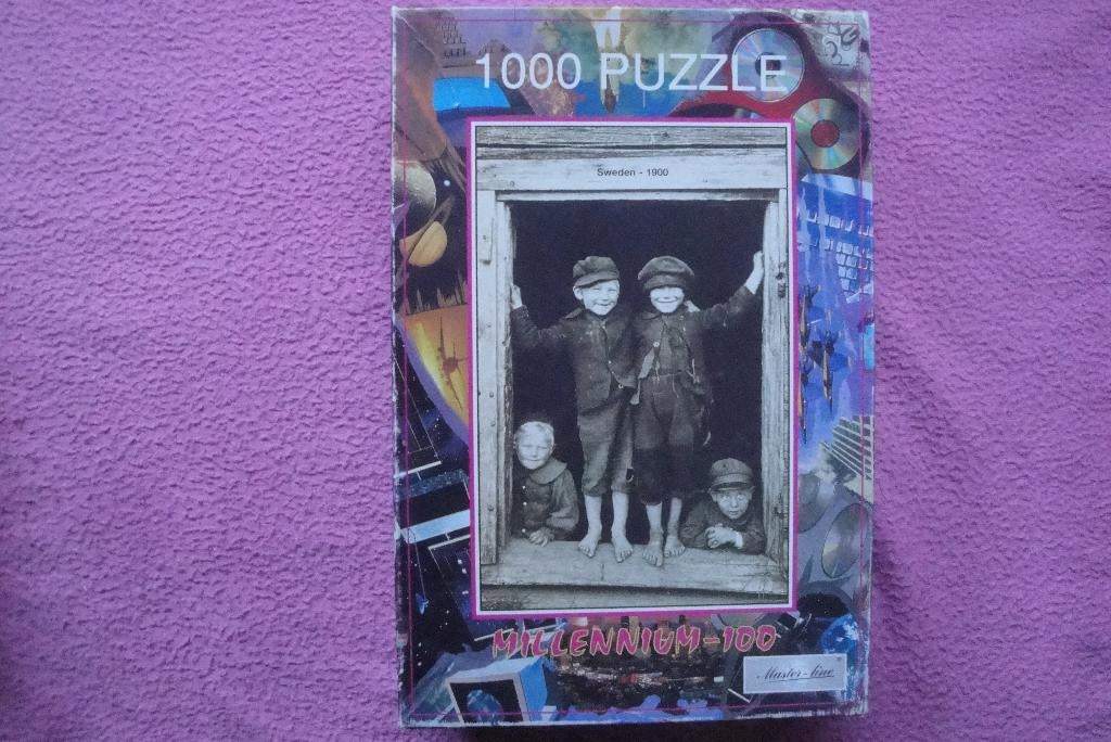 MASTER-LINE  MILLENNIUM-100 PUZZLE  1.000st. voor 1.95euro, Hobby en Vrije tijd, Denksport en Puzzels, Ophalen of Verzenden, 500 t/m 1500 stukjes