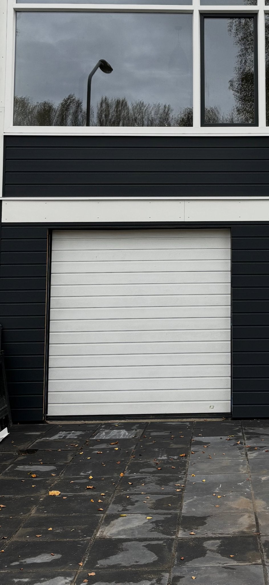 Novadoor Garagedeur London Standard Line 211x210cm, Ophalen, Gebruikt, 120 cm of meer, Garagedeur