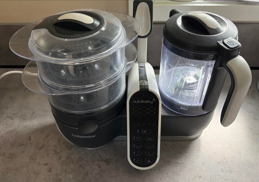 Babymoov Nutribaby: 5-in-1 voedselbereider voor baby's, Ophalen of Verzenden, Gebruikt, Overige typen