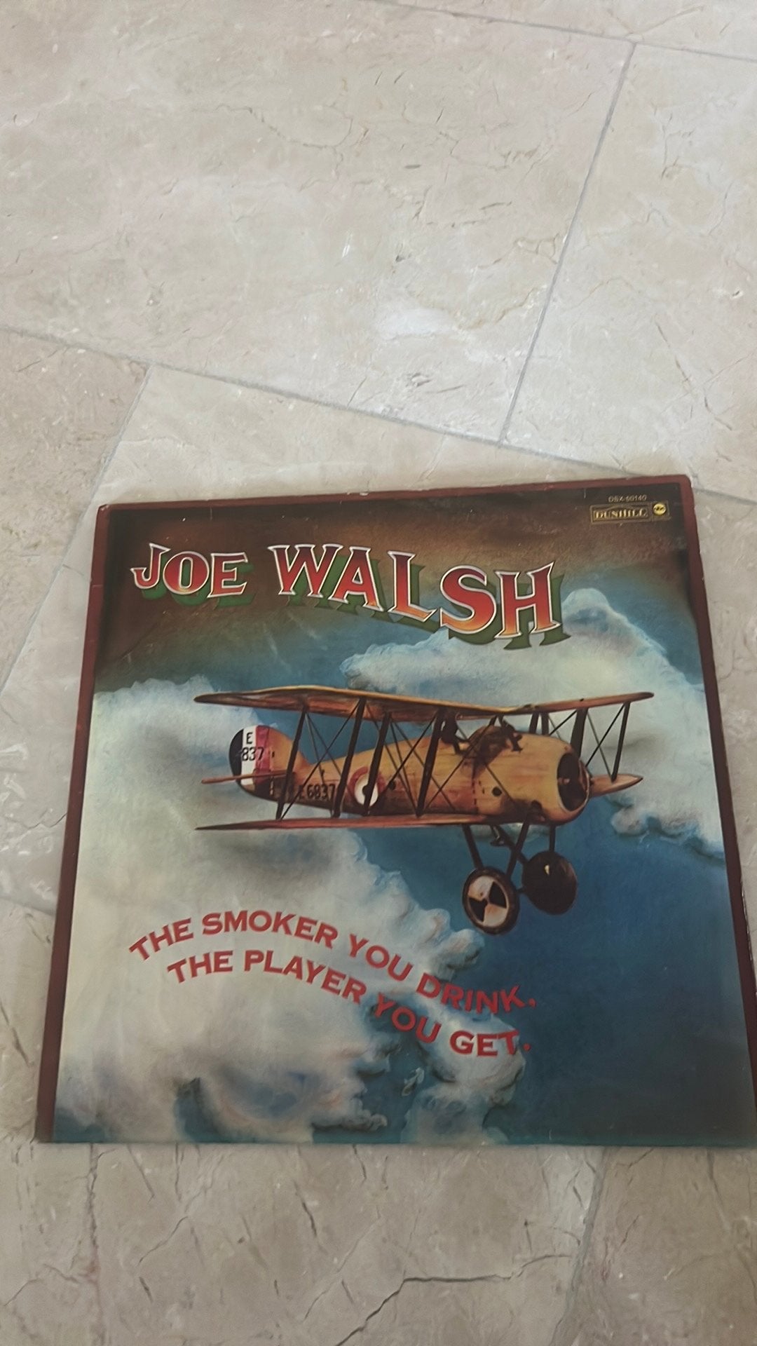 LP Joe walsh the smoker you drink the player you get, Cd's en Dvd's, Ophalen of Verzenden, Zo goed als nieuw, 12 inch, Poprock