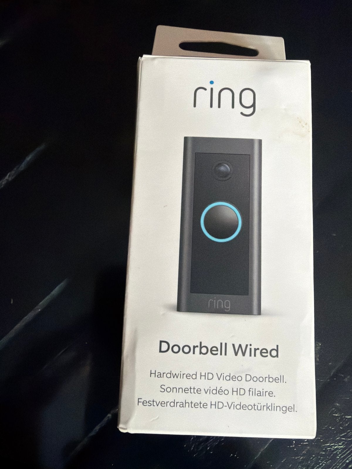 Ring Doorbell Wired - Nieuw, doos geopend, Huis en Inrichting, Ophalen of Verzenden, Bewegingsdetectiesensor, Nieuw, Bedraad