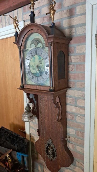 grote friese staartklok, Antiek en Kunst, Ophalen