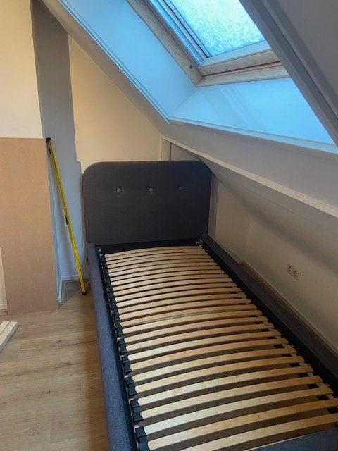 Bedframe ''Kongsberg'' 90X200, Huis en Inrichting, Ophalen, 90 cm, Eenpersoons, Zo goed als nieuw