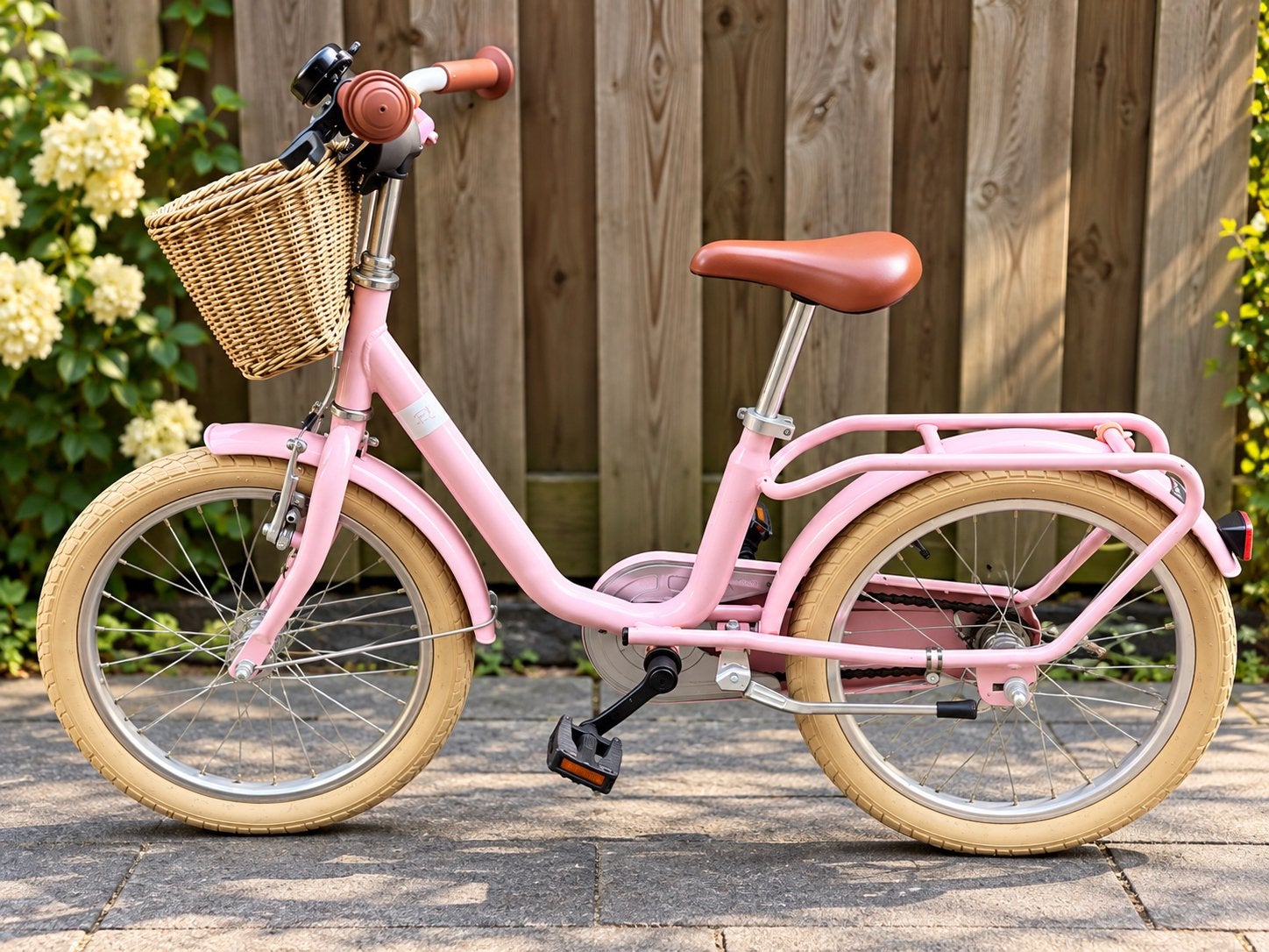PUKY 18 inch kinderfiets - roze, Ophalen, Terugtraprem, Gebruikt, Handrem