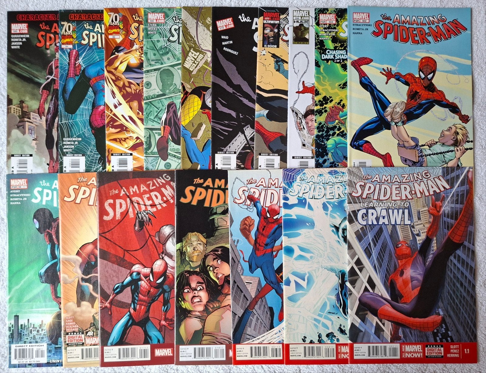 US SPIDER-MAN COMICS (4). NIEUWSTAAT. 3 EURO PER STUK., Meerdere comics, Ophalen of Verzenden, Nieuw, Amerika