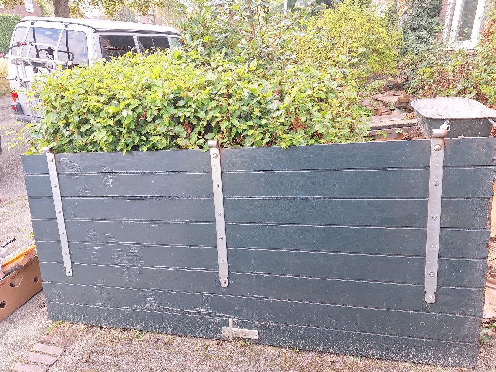 tuinpoort / poortdeur / tuindeur, Tuin en Terras, Gebruikt, 200 cm of meer, Minder dan 100 cm, Ophalen of Verzenden