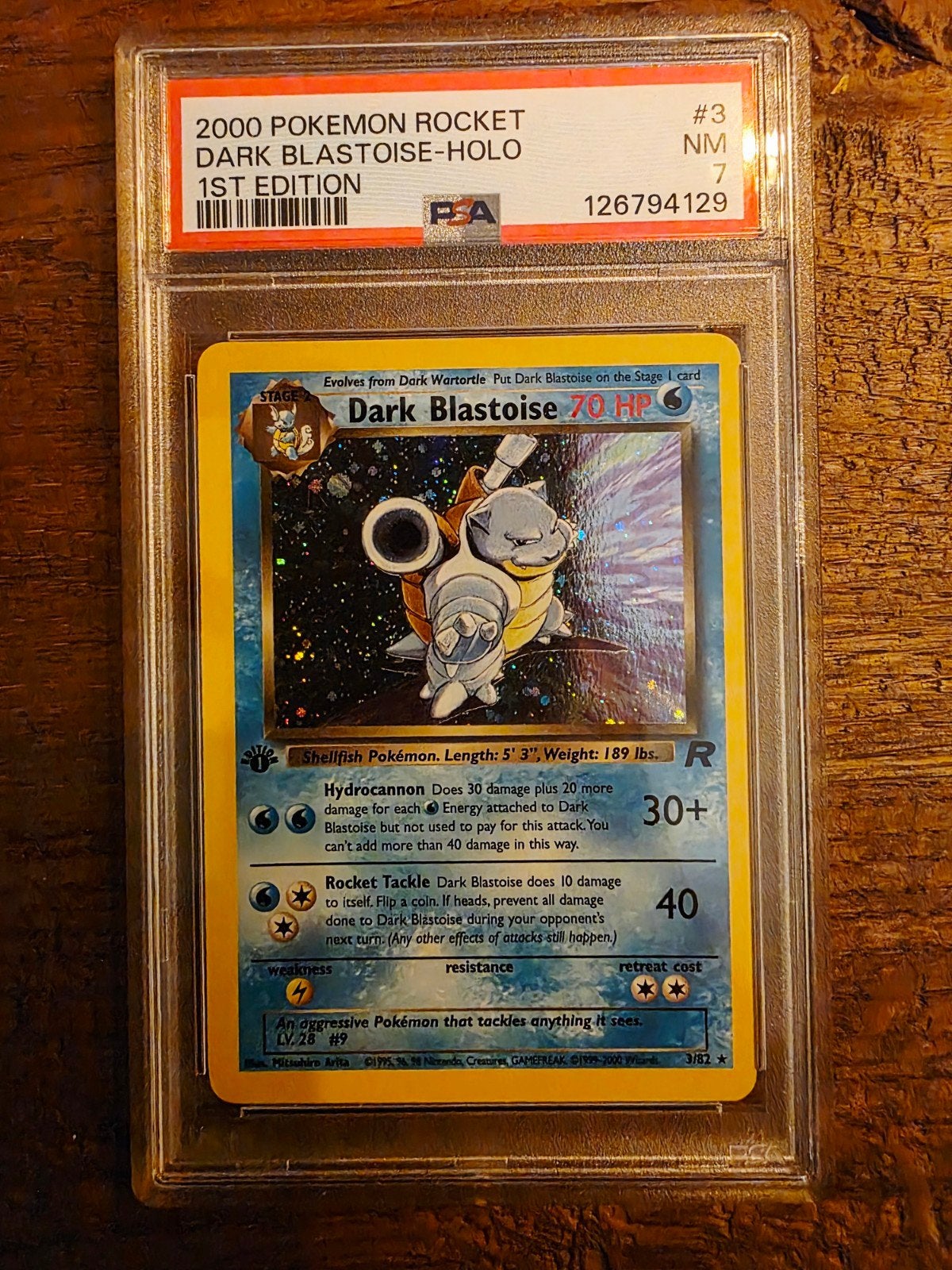Dark blastoise first edition!, Ophalen of Verzenden