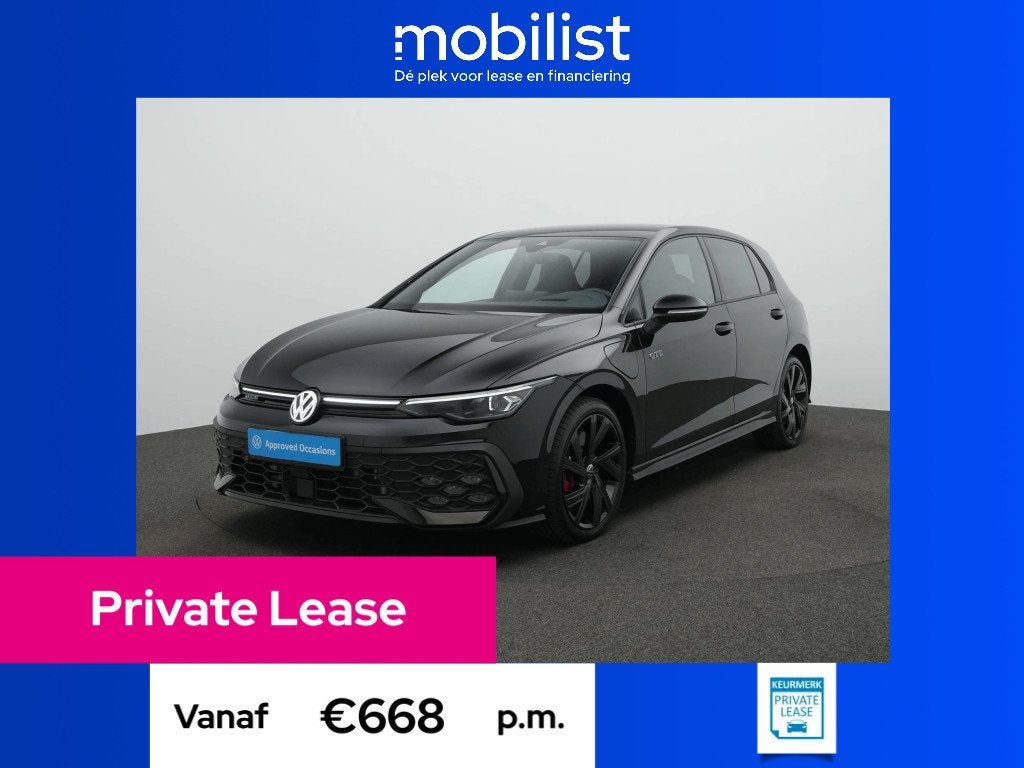 Volkswagen Golf 1.5 eHybrid 272 pk GTE (bj 2025, automaat), 4 cilinders, 250 km/l, Plug-in hybride, 1700 kg