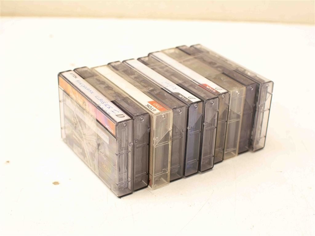 10 TDK cassettebandjes 3804, Ophalen of Verzenden, Gebruikt, Overige genres, 1 bandje