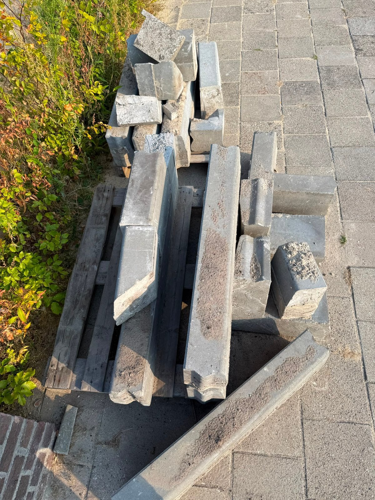 trottoirbanden, Ophalen, Gebruikt, Beton, Overige typen