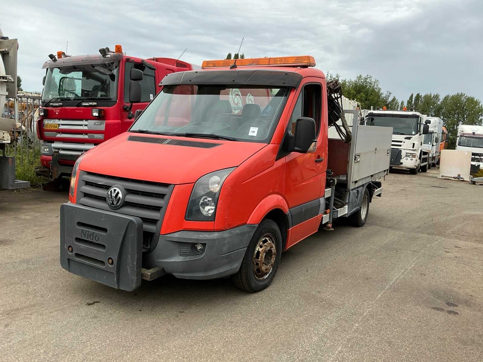 2010 Volkswagen Crafter 46 2.5 TDI L2 DC Pickup bedrijfswage, Gebruikt, Volkswagen, Origineel Nederlands, Bedrijf
