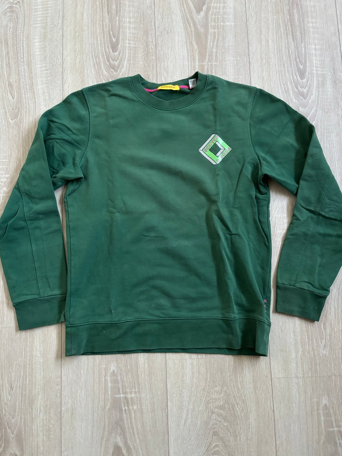 Trui - Maat M - Merk Scotch & Soda sweater, Ophalen of Verzenden, Gedragen, Maat 48/50 (M), Groen