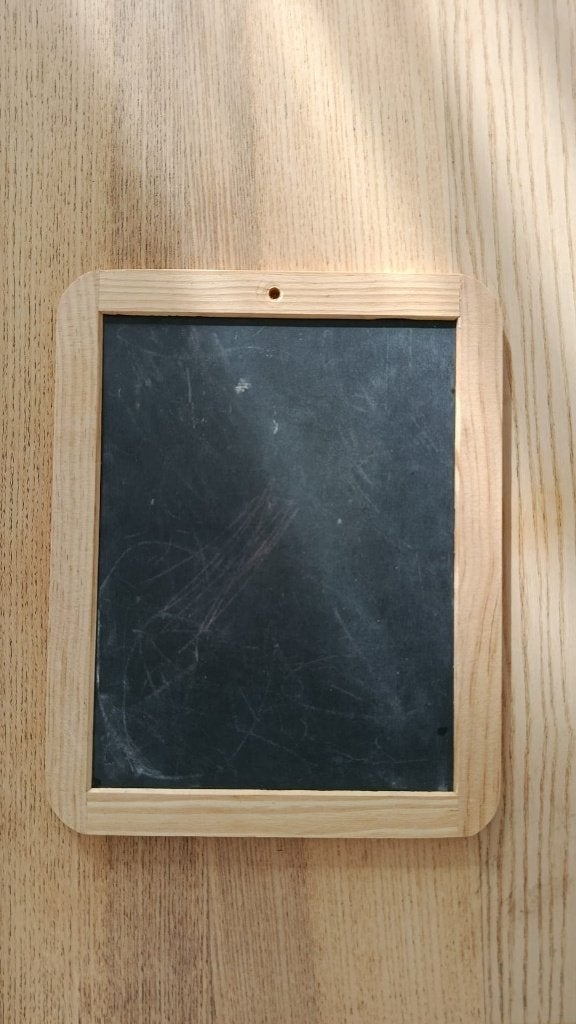 Houten schoolbordje voor kinderen, Ophalen of Verzenden, Gebruikt, Overige typen