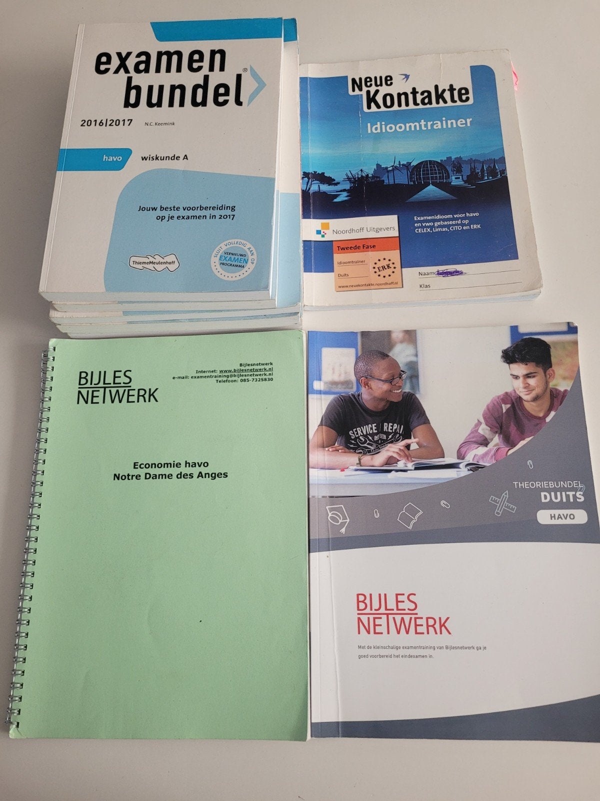 Examenbundels en Bijlesnetwerk boeken HAVO, Boeken, Schoolboeken, Ophalen of Verzenden, Gelezen, HAVO, Wiskunde A