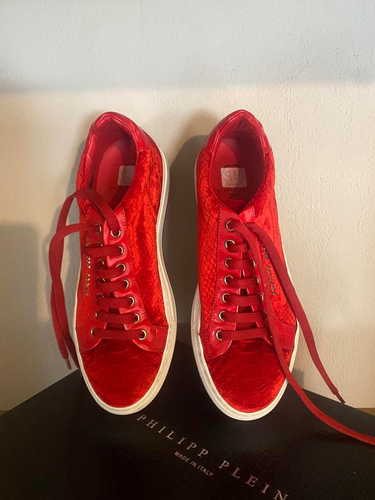 Philipp Plein sneakers maat 40 nieuw, Nieuw, Ophalen of Verzenden, Sneakers of Gympen, Rood
