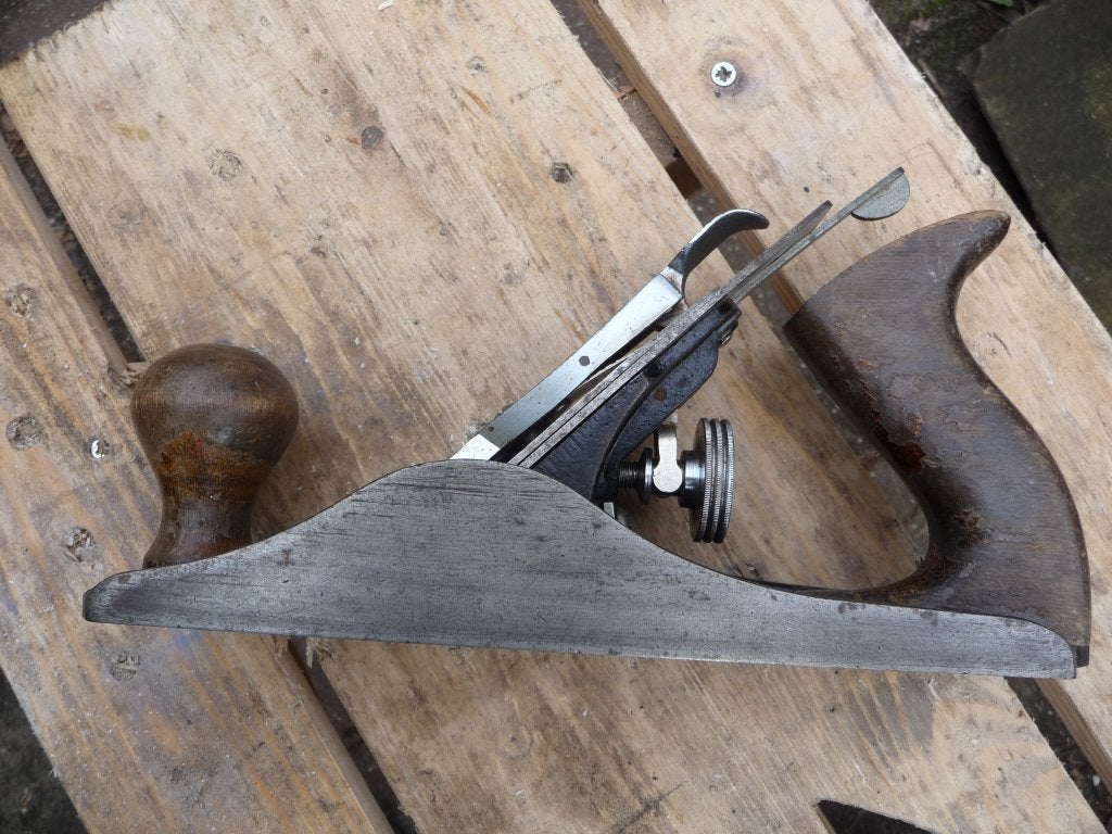 Stanley No 4 stalen schaaf., Ophalen, Gebruikt, Overige typen, Stanley