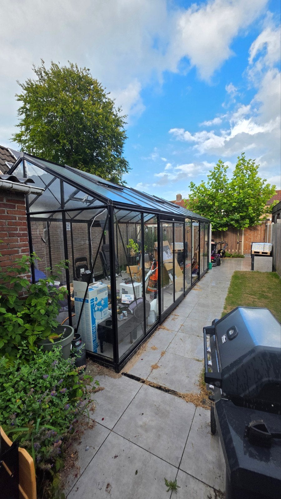 ACD R309XH BLACKLINE Kas - Zo goed als nieuw, Tuin en Terras, Kweekkas, Ophalen of Verzenden, Zo goed als nieuw, Glas
