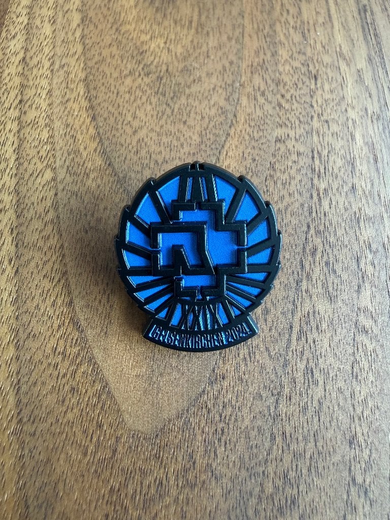 Rammstein Europe Stadium Tour 2024 City Pin Gelsenkirchen, Ophalen of Verzenden, Zo goed als nieuw, Gebruiksvoorwerp