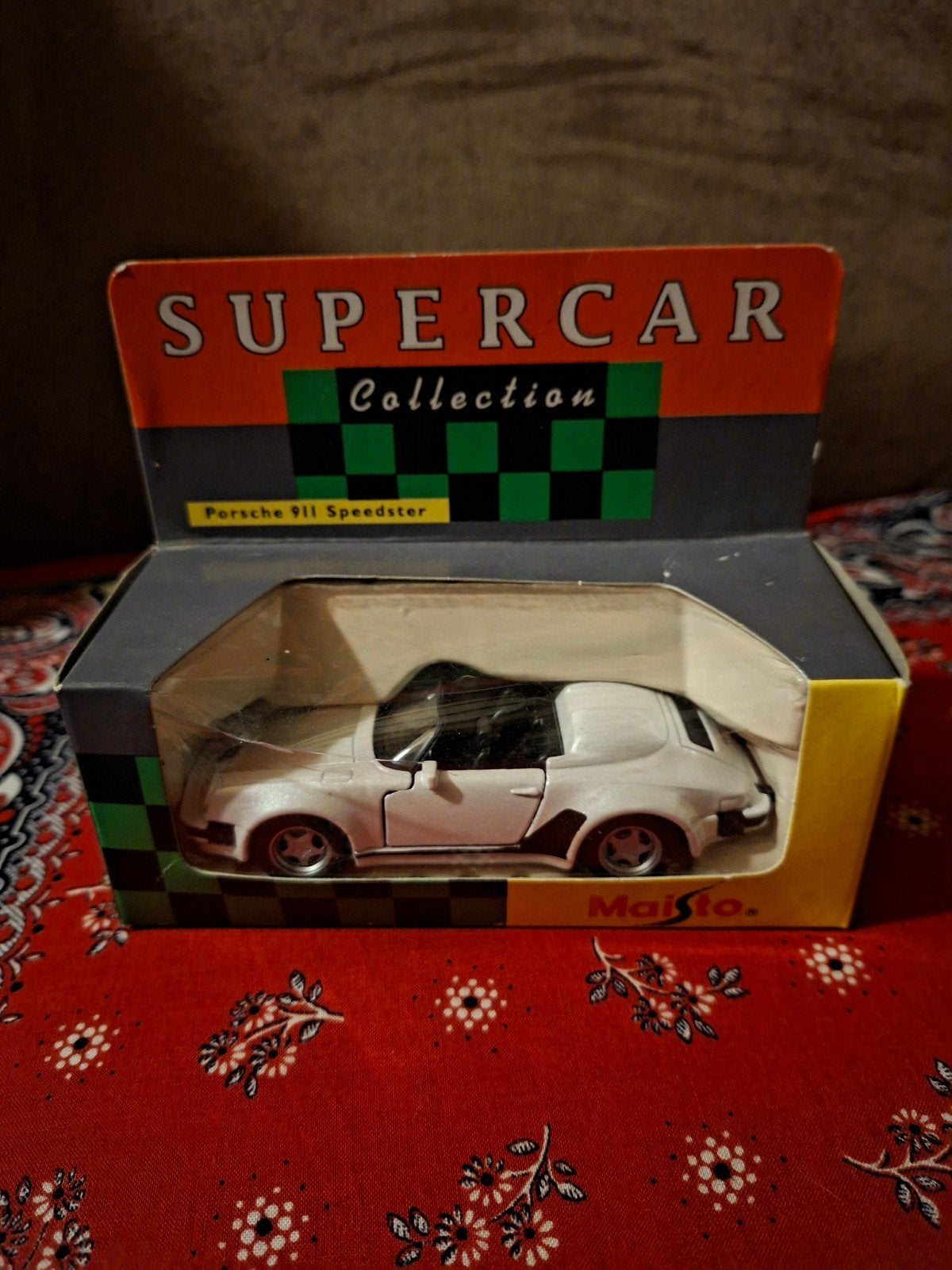 maisto supercar collection porsche 911 speedster, Ophalen of Verzenden, Nieuw, Auto, Maisto