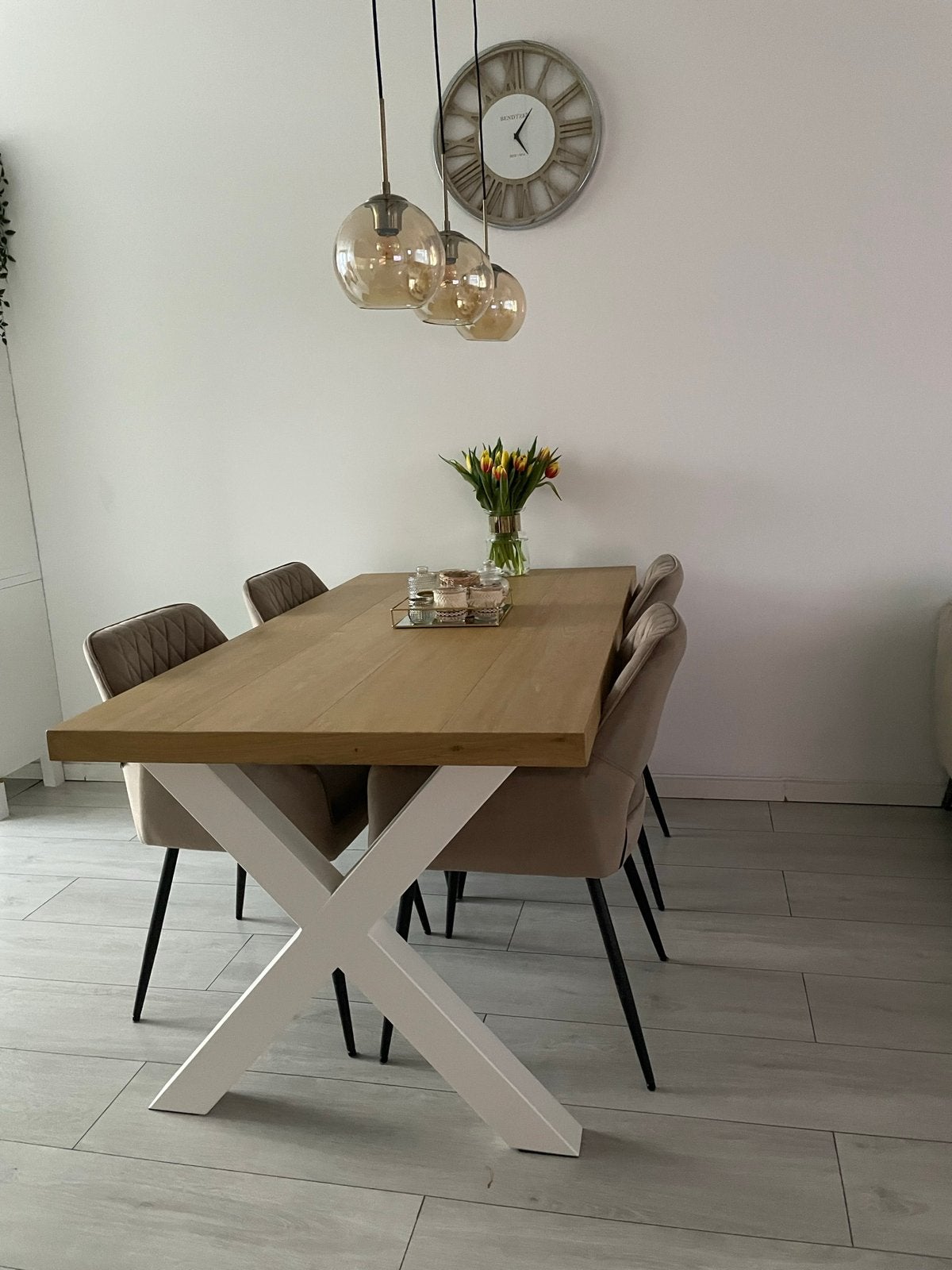 Eettafel rechthoek, Huis en Inrichting, Ophalen, 50 tot 100 cm, Zo goed als nieuw, 150 tot 200 cm