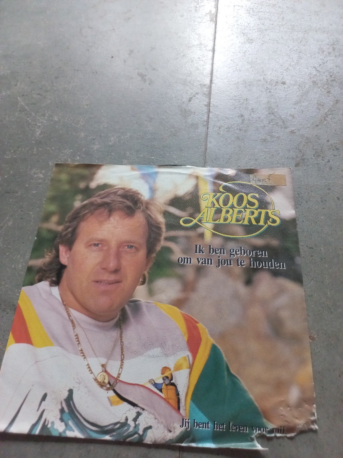 Koos Alberts - Ik ben geboren om van jou te houden, Ophalen of Verzenden, Gebruikt, 7 inch, Levenslied of Smartlap