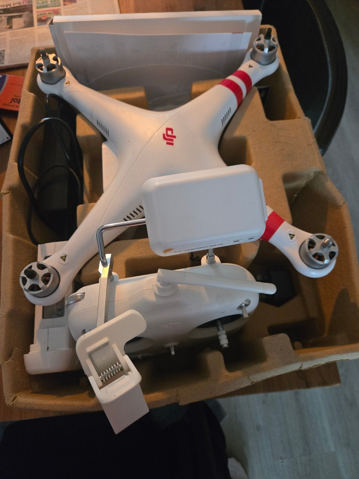 DJI Phantom 2 Drone, Audio, Tv en Foto, Ophalen, Cameradrone, 100 tot 1000 meter, Gimbal (camerastabilisatie)
