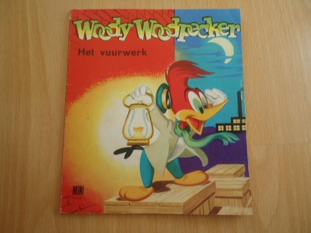 Woody Woodpecker, Het vuurwerk, oud leesboekje, Ophalen of Verzenden, Gelezen, Fictie algemeen