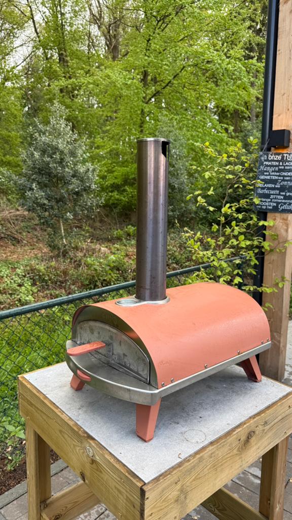 Ziipa pizza oven, Ophalen, Gebruikt