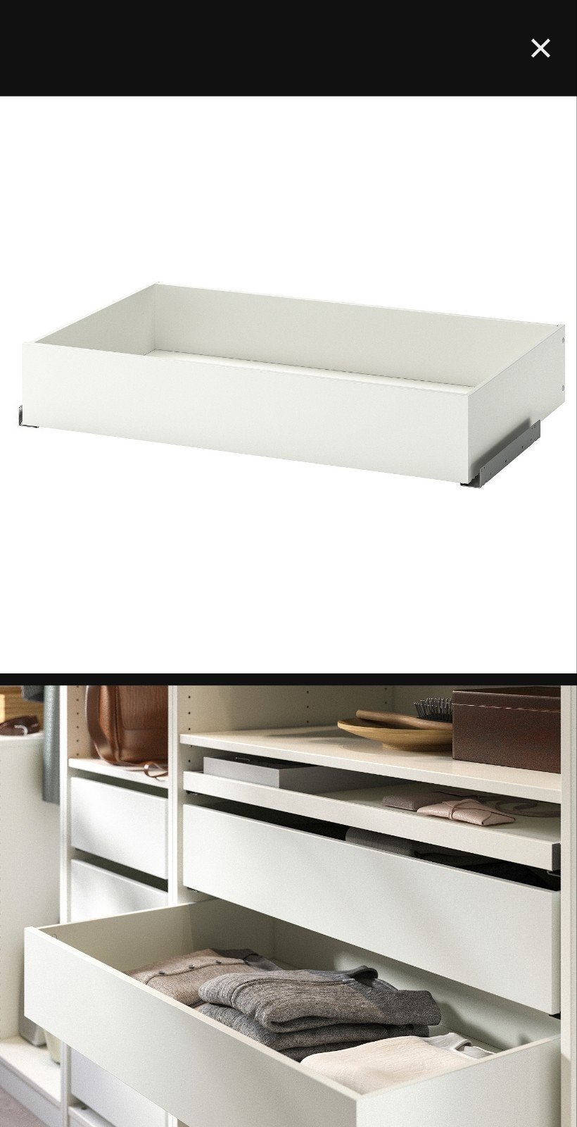 GEZOCHT: PAX kast lades, Huis en Inrichting, Ophalen, 100 tot 150 cm, 50 tot 100 cm, Zo goed als nieuw