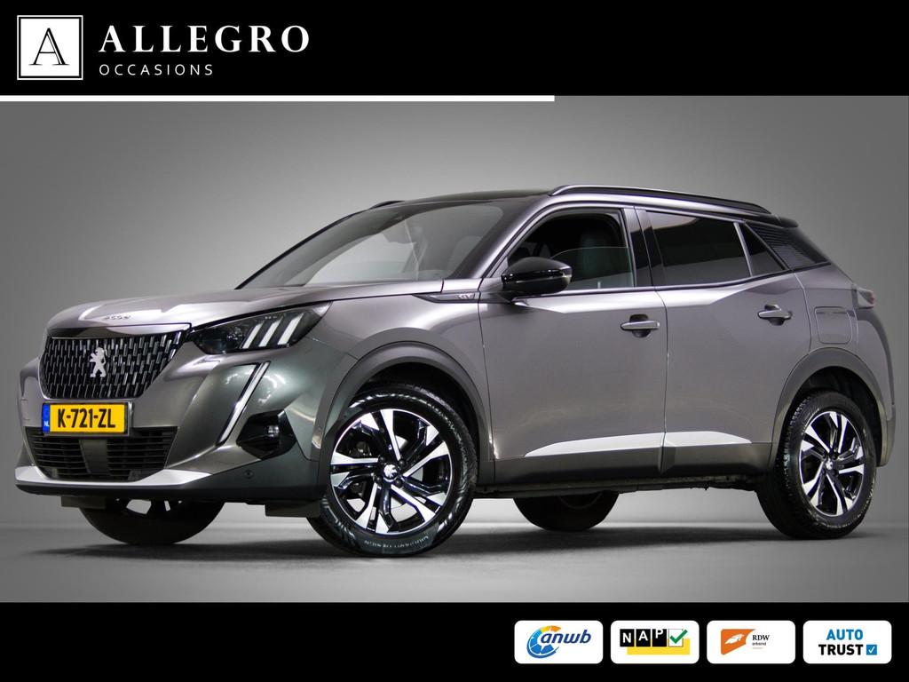 Peugeot 2008 1.2 PureTech GT (SFEERVERLICHTING, APPLE CARPLA, Gebruikt, 1199 cc, Leder en Stof, Origineel Nederlands