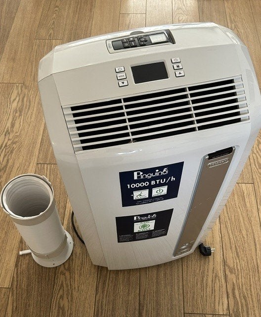 Mobiele airco DeLonghi Pinguino PAC ANK92 SILENT – zgan, Ophalen, Koelen en Ontvochtigen, 3 snelheden of meer, Zo goed als nieuw