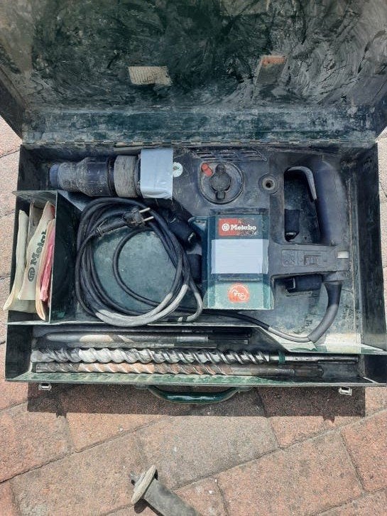 Metabo Combihamer/ Boorhamer, Ophalen of Verzenden, Gebruikt, Boor- en/of Breekhamer