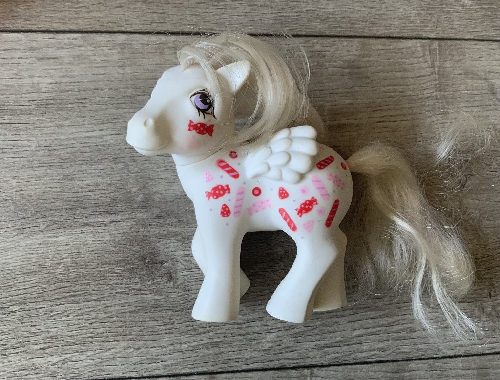 My little Pony 1984 G1 Twice As Fancy Pegasus Yum Yum, Ophalen of Verzenden, Zo goed als nieuw