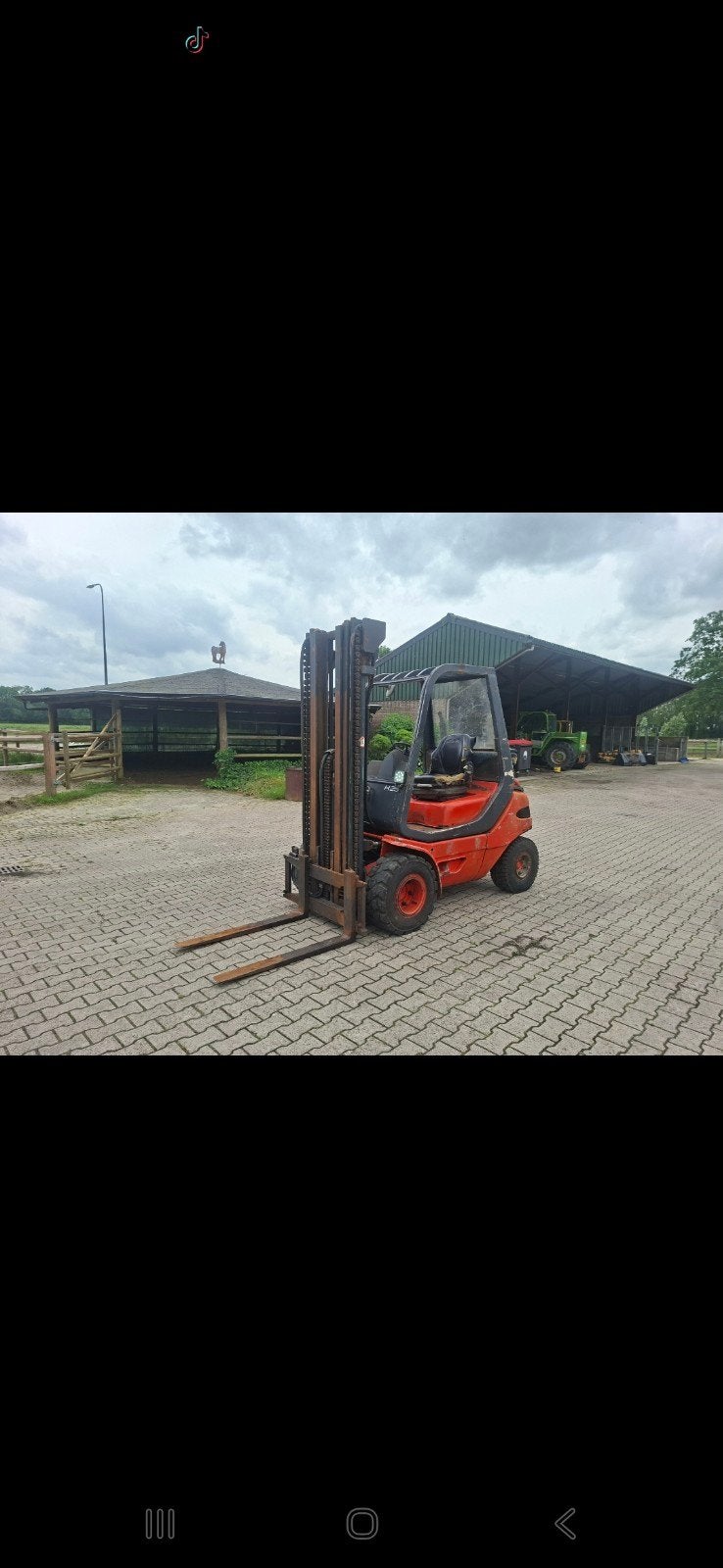 Linde H25D, H25T, Cascade klem, Renault 781, Diesel, Heftruck, Ophalen of Verzenden, Linde, Cascade, Renault