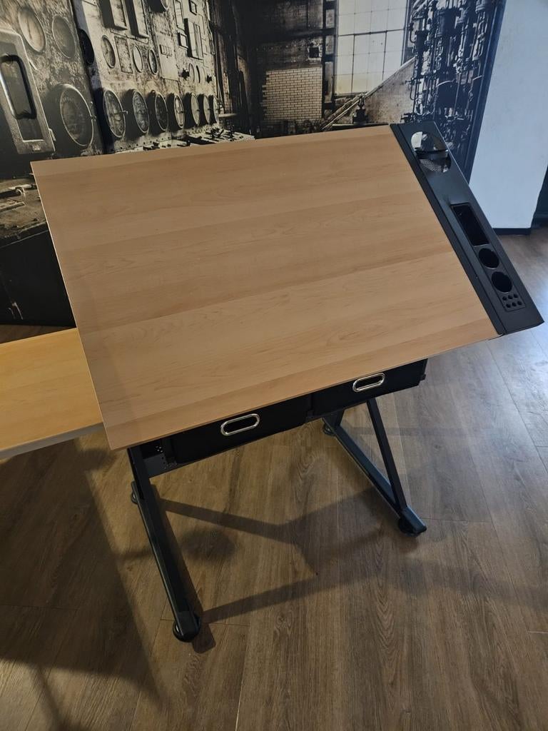Tekentafel, Doe-het-zelf en Verbouw, Tekentafels, Ophalen, Gebruikt, Minder dan 130 cm